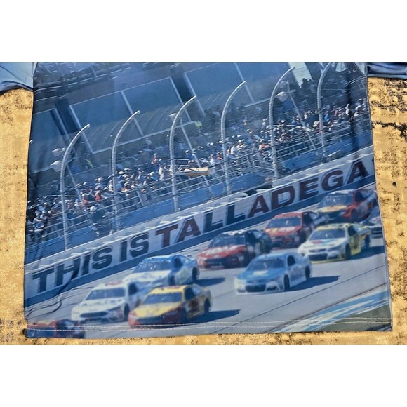 Guy Harvey X Nascar Talladega T-Shirt Short Sleeve XL All Over Print Mahi - Picture 6 of 6